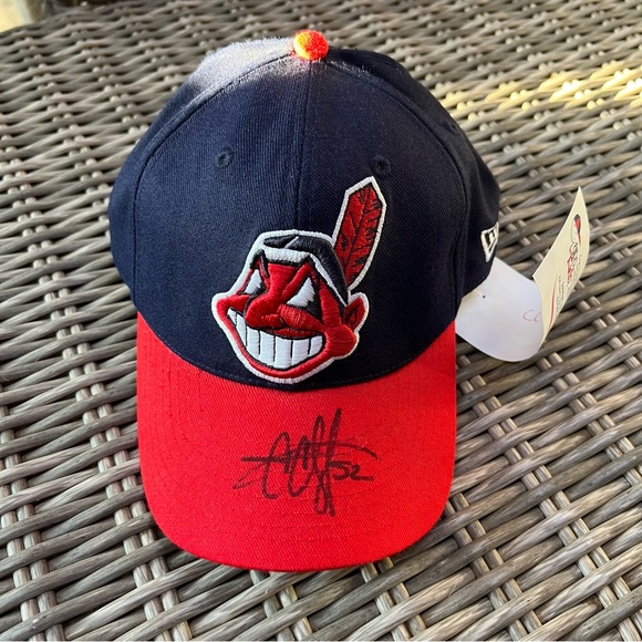 Cleveland Guardians CC Sabathia autographed hat! MLB - Picture 2 of 9